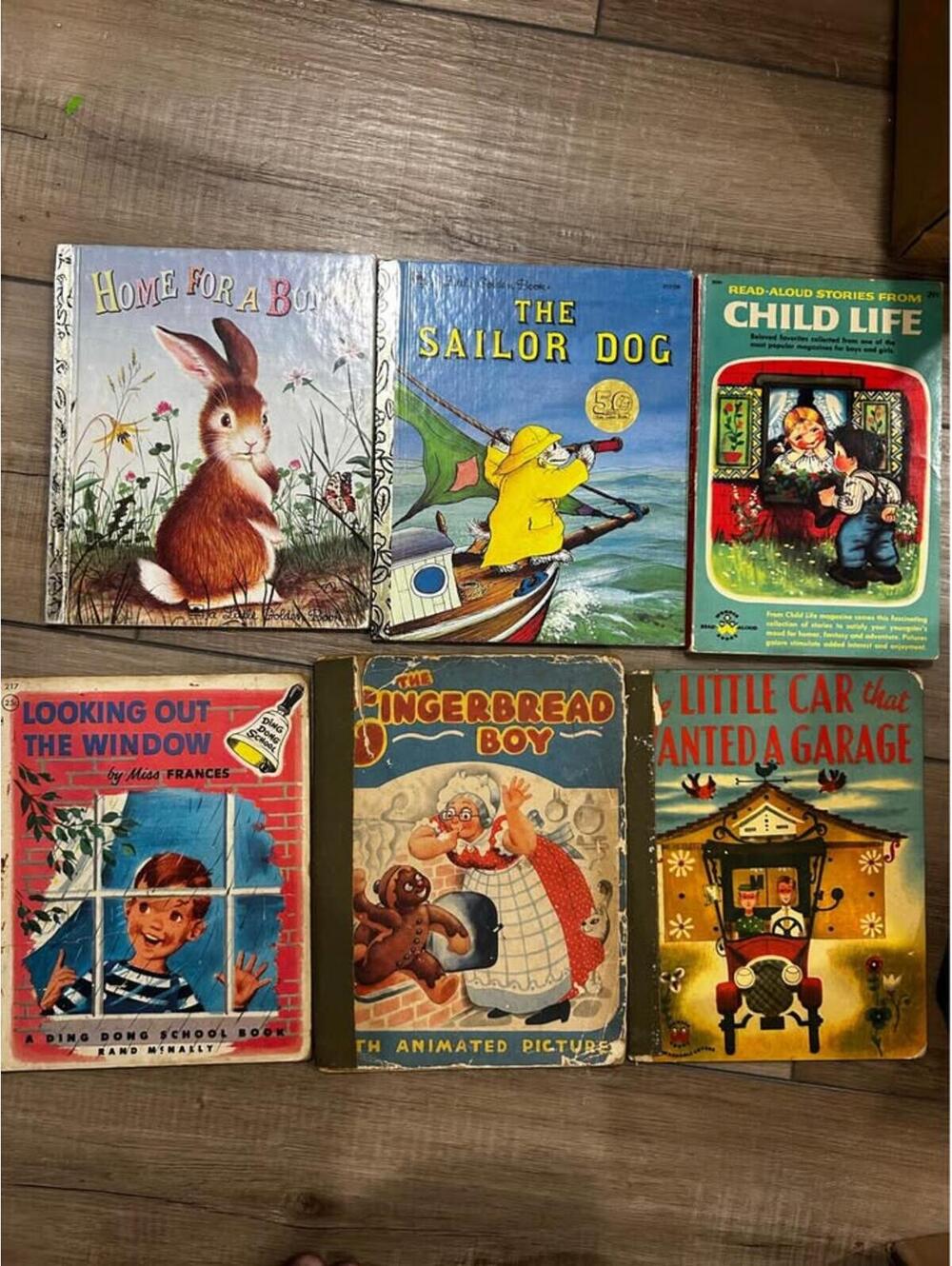 Vintage Children's Book Lot - Little Golden Books & Wonder Books